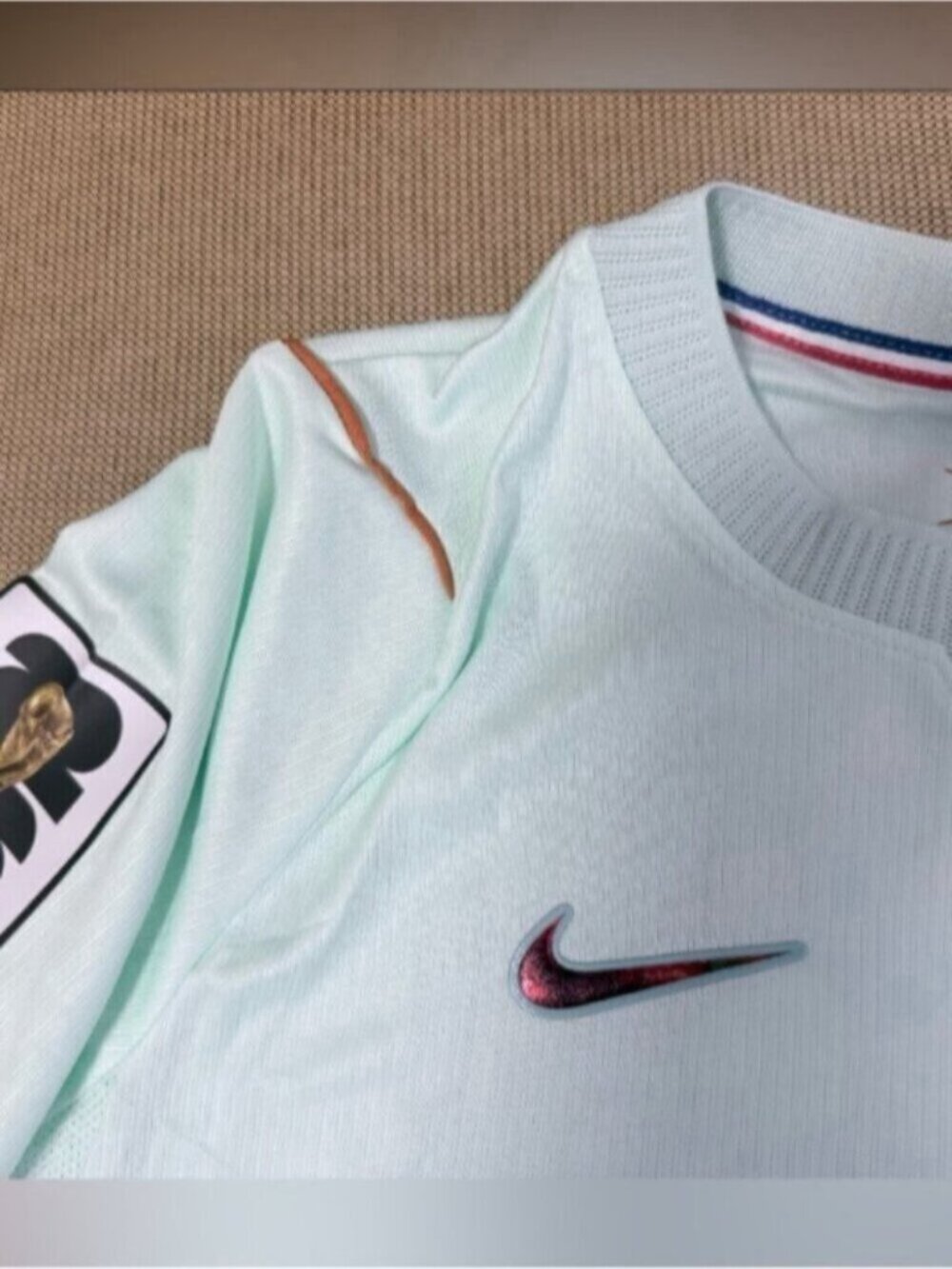 France Away Soccer Jersey World Cup 2026 Mbappe #10 - Picture 5 of 6